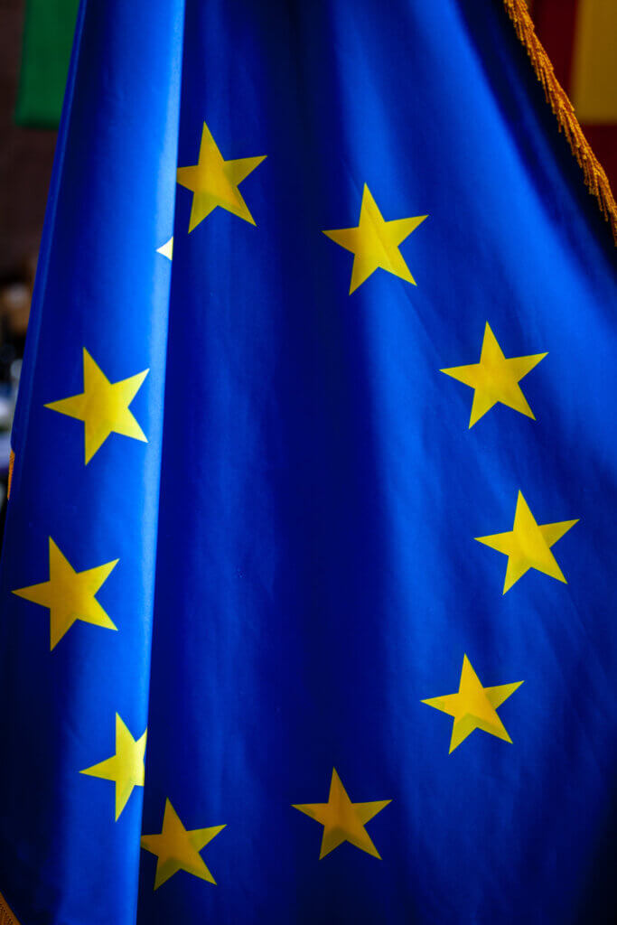 European Union Fabric Flag